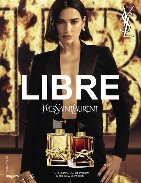 modella ysl libre|yves saint laurent commercial model.